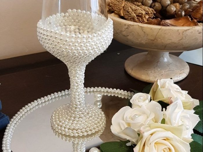 Pearl Doodh Pilai Glass, Barat Decors, Wedding Decors